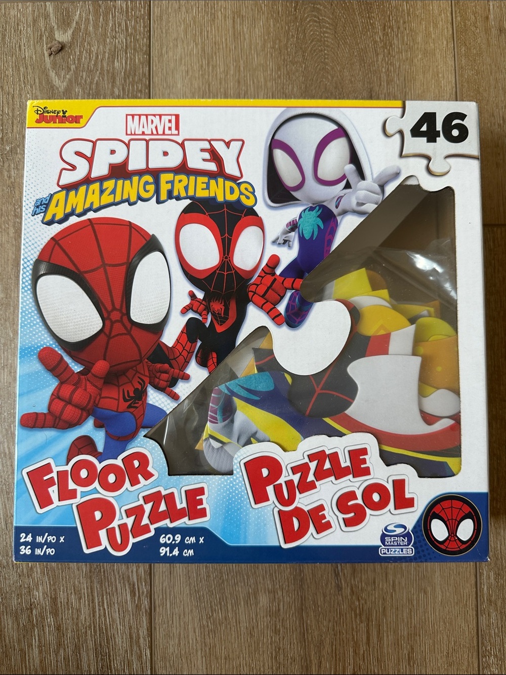Marvel Spidey & His Amazing Friends 46pc Floor Puzzle NIB